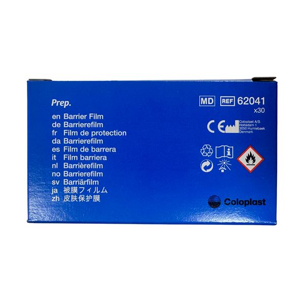 FILM OCHRANNÝ PREP COLOPLAST ROUŠKY,30KS