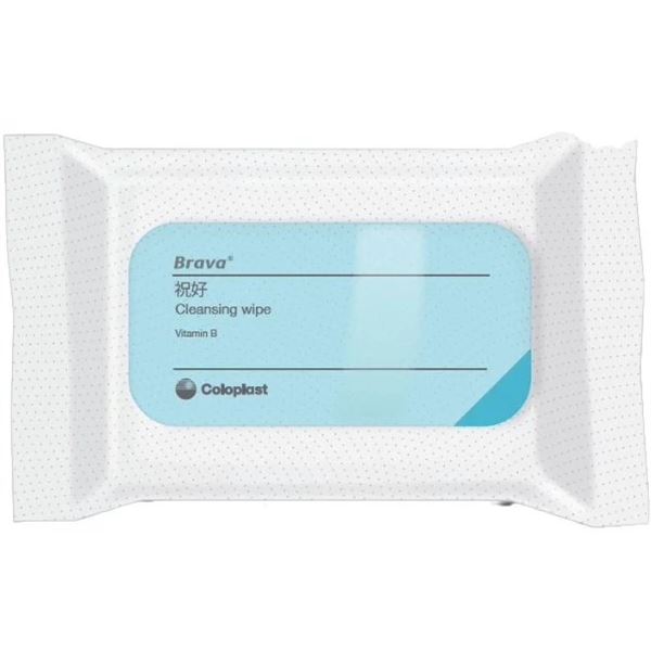 UBROUSKY ČISTÍCÍ BRAVA VLHČENÉ UBROUSKY K ČIŠTĚNÍ OKOLÍ STOMIE S PROVITAMINEM B5,15KS