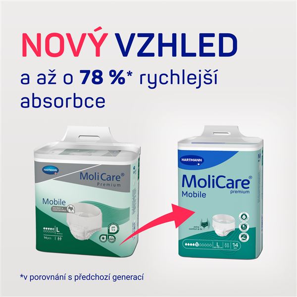 MoliCare Mobile 5 kapek L 14 ks