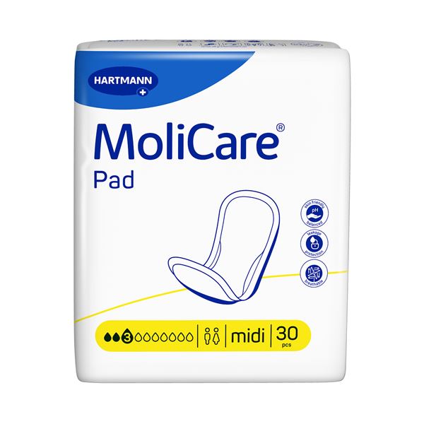 MoliCare Pad 3 kapky Midi 30 ks