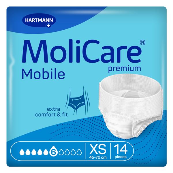 MoliCare Mobile 6 kapek XS 14 ks