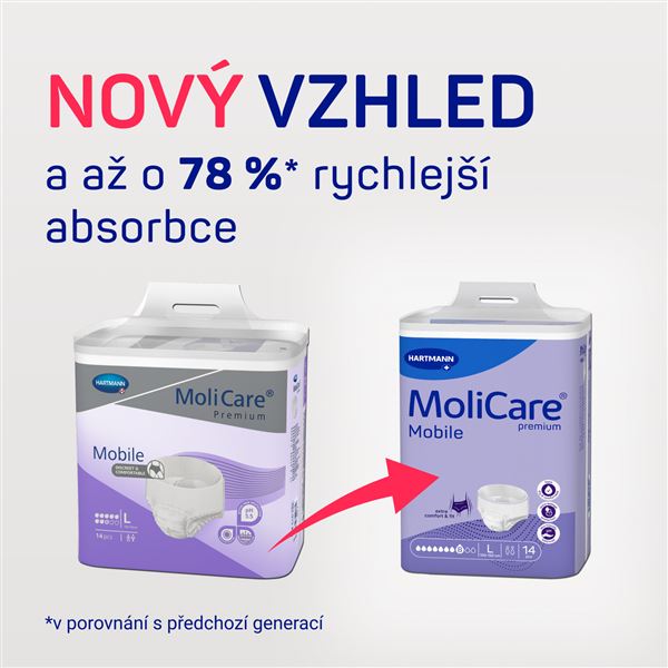 MoliCare Mobile 8 kapek L 14 ks
