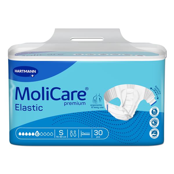 MoliCare Elastic 6 kapek S 30 ks
