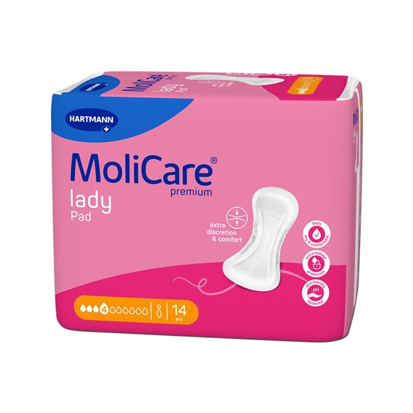 MoliCare Lady 4 kapky Midi Plus 14 ks