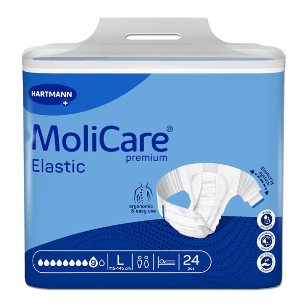 MoliCare Elastic 9 kapek L 24 ks