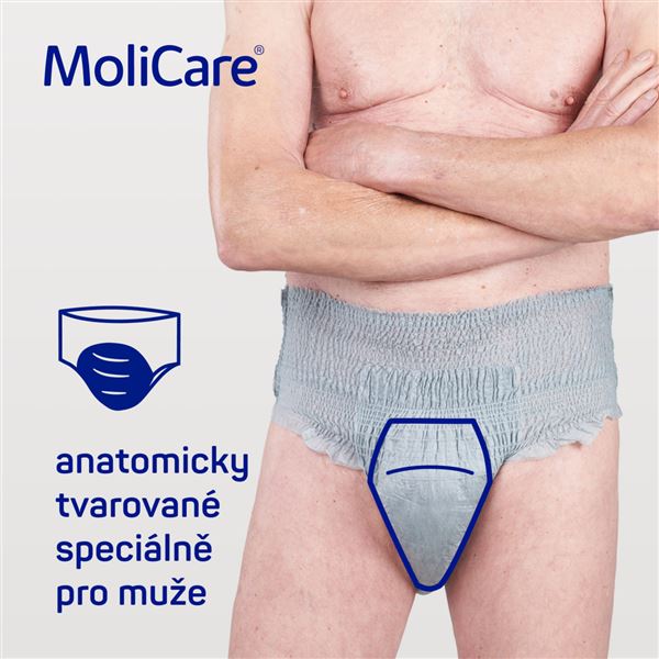 Kalhotky navlékací MoliCare Men Pants 5 kapek M
