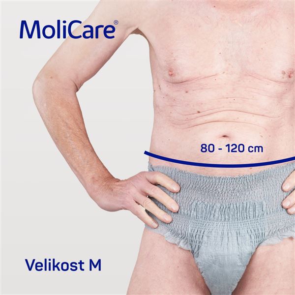 Kalhotky navlékací MoliCare Men Pants 5 kapek M