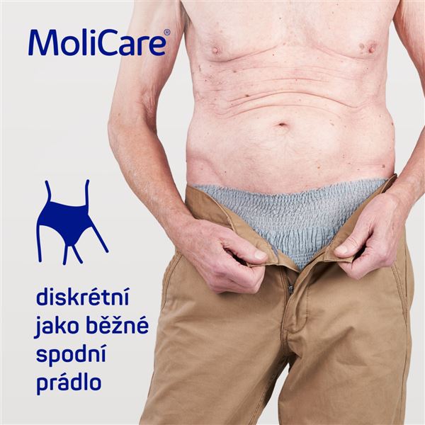 Kalhotky navlékací MoliCare Men Pants 5 kapek M