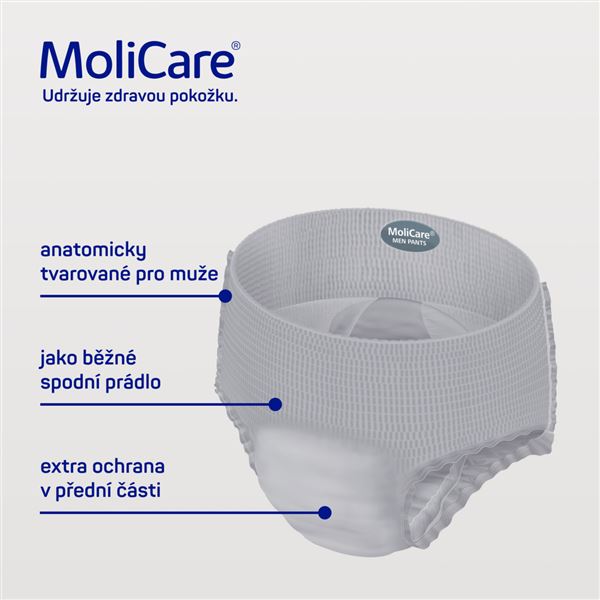 Kalhotky navlékací MoliCare Men Pants 5 kapek M