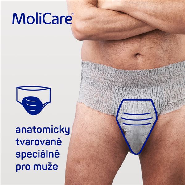 Kalhotky navlékací MoliCare Men Pants 5 kapek L