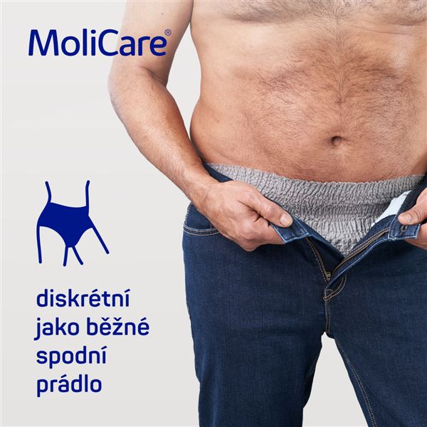 Kalhotky navlékací MoliCare Men Pants 5 kapek L