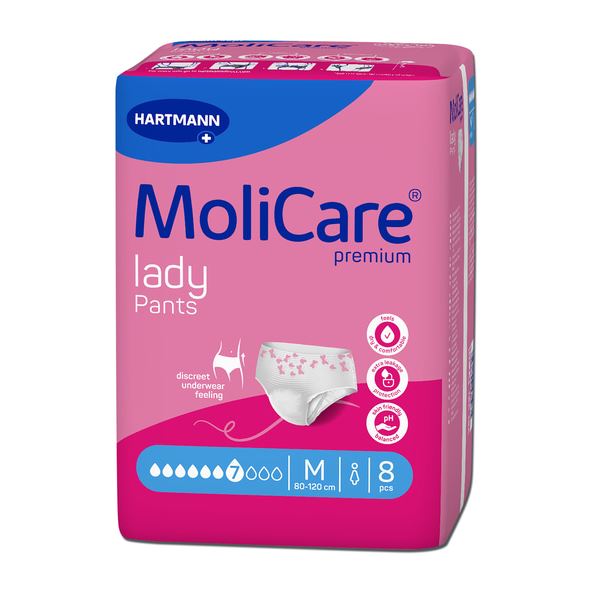 MoliCare Lady Pants 7 kapek M 8 ks