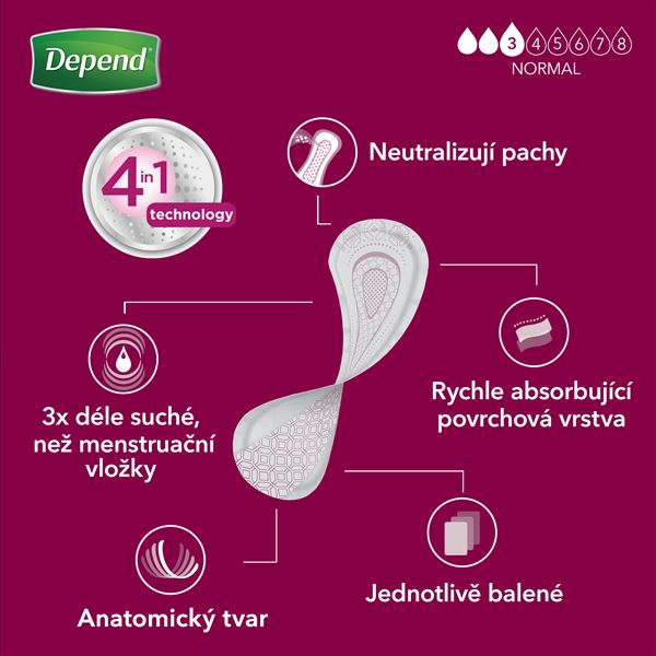 Depend Normal 14 ks