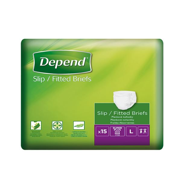 Depend Slip Super Plus L 15 ks