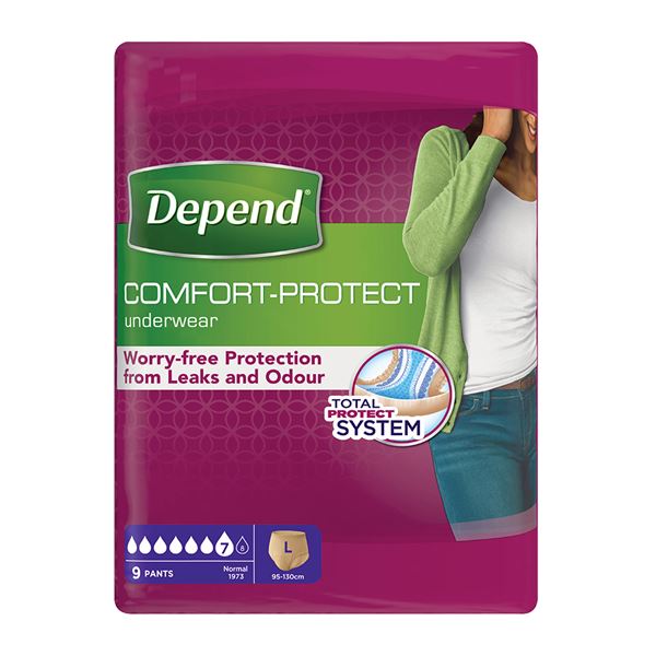 Depend Normal L pro ženy 9 ks