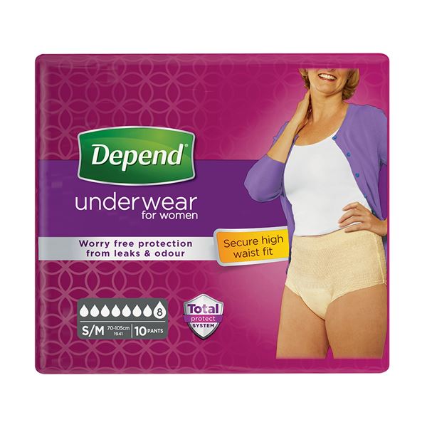 Depend Super S/M pro ženy 10 ks