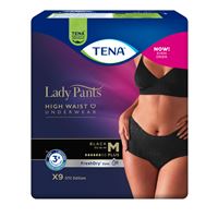 TENA Lady Pants Plus Noir Medium 9 ks