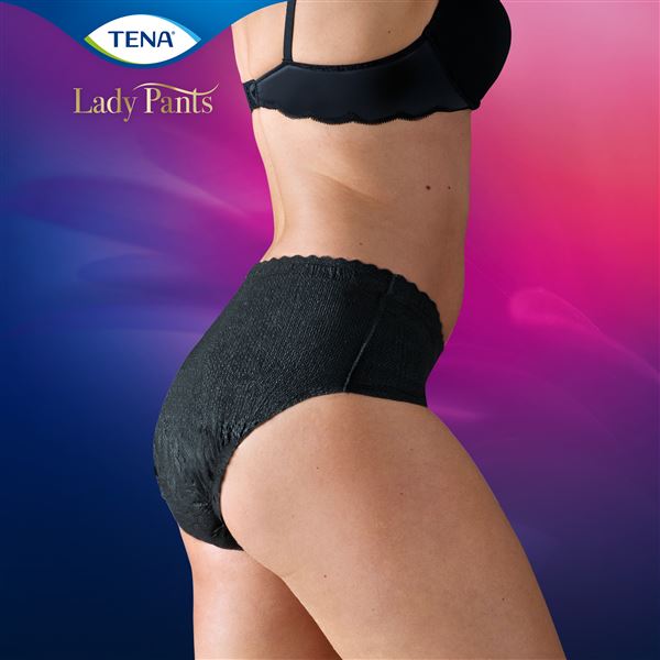 TENA Lady Pants Plus Noir Large 8 ks