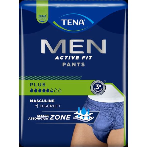 Tena Men Pants Plus Blue S/M 9 ks