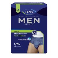 TENA Men Pants Plus Blue L/XL 8 ks TENA Men Pants Plus Blue L/XL 8 ks