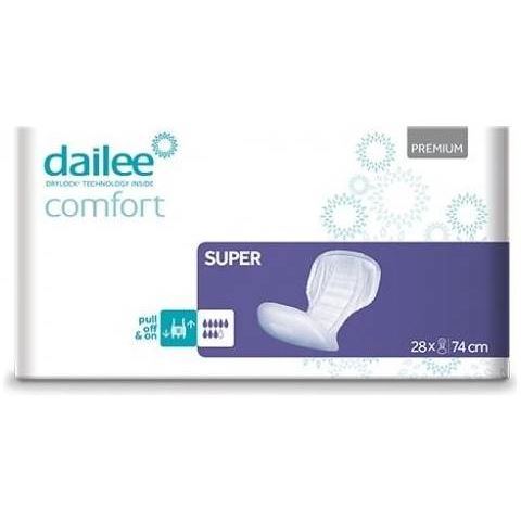 Vložné pleny Dailee Comfort Premium Super XL 28ks