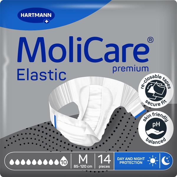 Kalhotky zalepovací MoliCare Elastic 10 kapek M