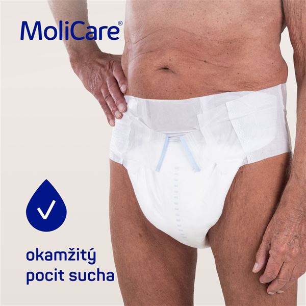 Kalhotky zalepovací MoliCare Elastic 10 kapek M