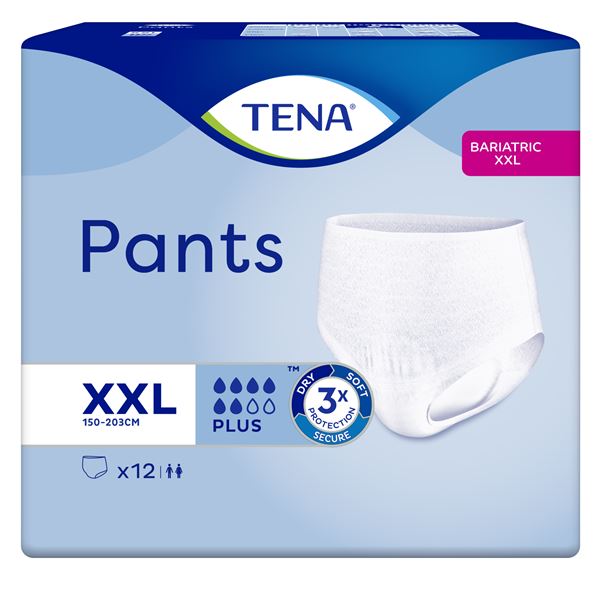 TENA Pants Plus Bariatric XXL 12 ks
