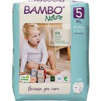 Kalhotky dětské BAMBO NATURE 5, ZALEPOVACÍ, 12-18 KG, 22 KS