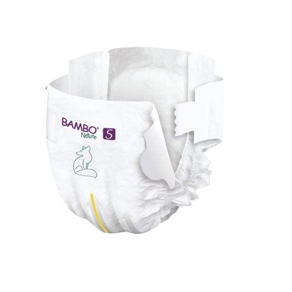 Kalhotky dětské BAMBO NATURE 5, ZALEPOVACÍ, 12-18 KG, 22 KS