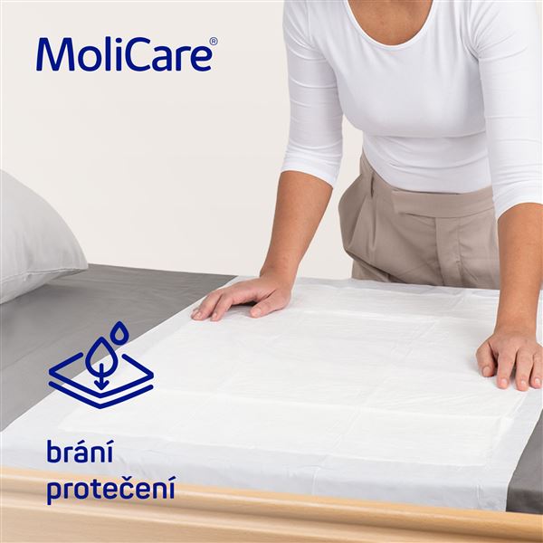 Podložky MoliCare Bed Mat 7 kapek (se záložkami)60x180 cm
