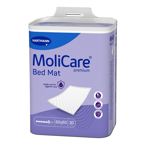 Podložky MoliCare Bed Mat 8 kapek 60x60 cm