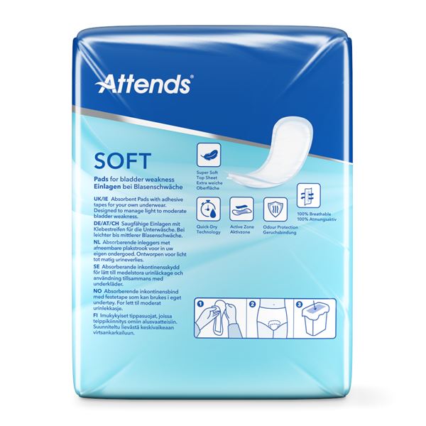 Pleny absorpční Attends Soft 4 Super