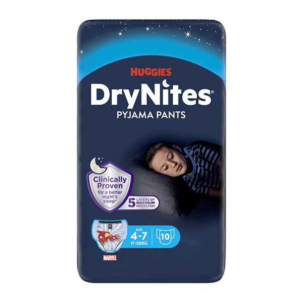 DryNites pro chlapce 4-7 let 10 ks