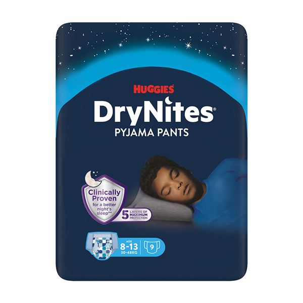 DryNites pro chlapce 8-13 let 9 ks
