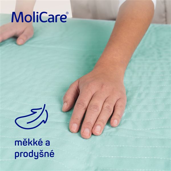 Podložky PRATELNÉ MoliCare Bed Mat 7 kapek 85x90 cm