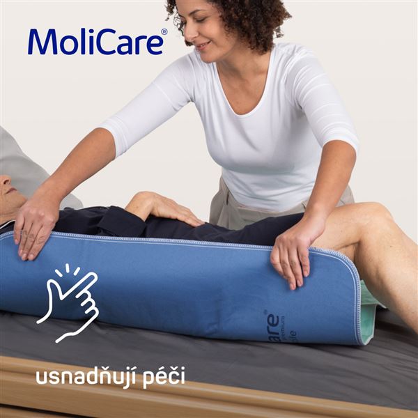 Podložky PRATELNÉ MoliCare Bed Mat 7 kapek 85x90 cm