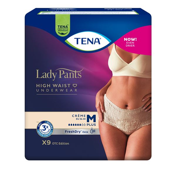 TENA Lady Pants Creme M 9 ks