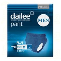 Dailee Pants Premium Plus Men L Blue 15 ks