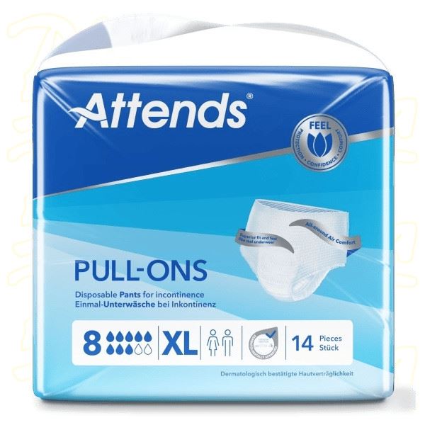 Kalhotky navlékací Attends Pull-Ons X-Large