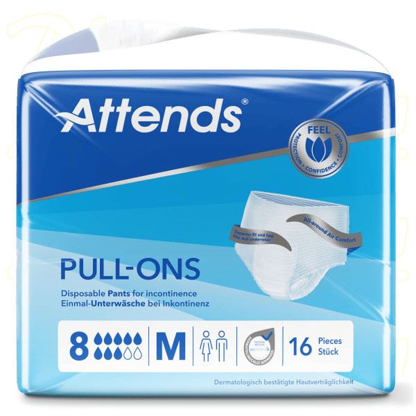 Kalhotky navlékací Attends Pull-Ons Medium