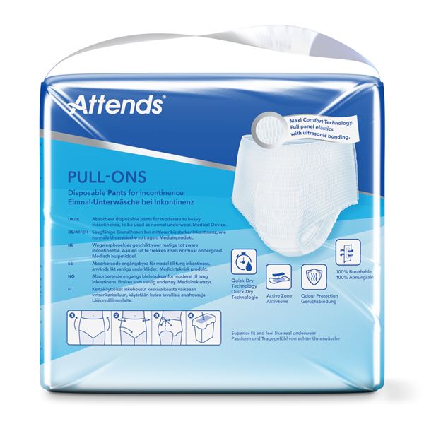 Navlékací kalhotky Attends Pull-Ons X-Large