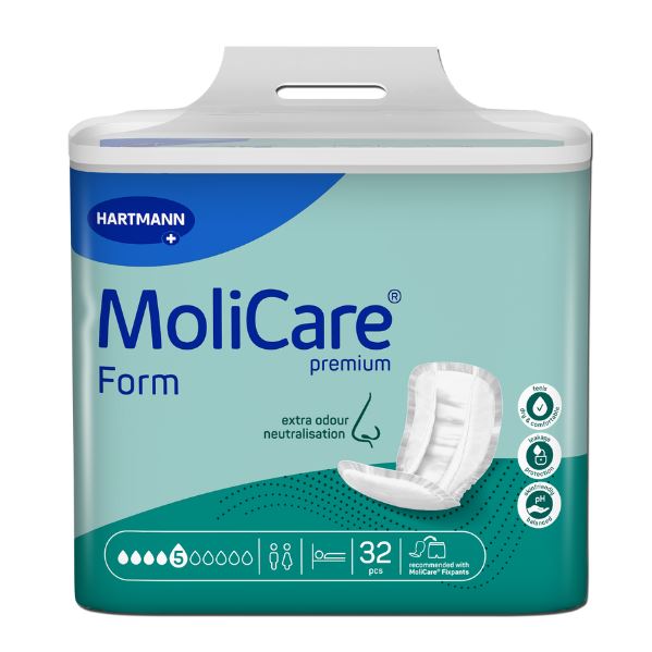 Vložné pleny MoliCare Form 5 kapek