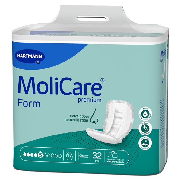 Vložné pleny MoliCare Form 5 kapek
