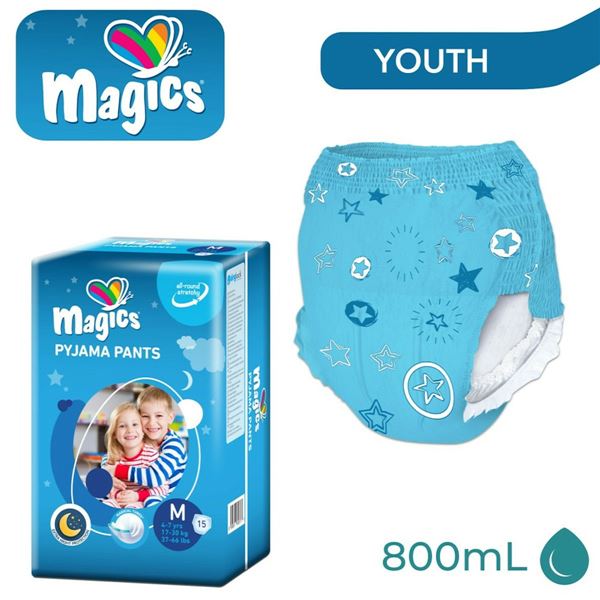 Kalhotky navlékací Magics Pyjama Pants M