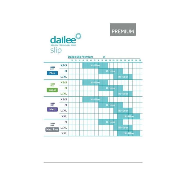 Kalhotky zalepovací Dailee Slip Premium Plus L/XL