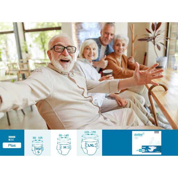 Kalhotky zalepovací Dailee Slip Premium Plus XS/S