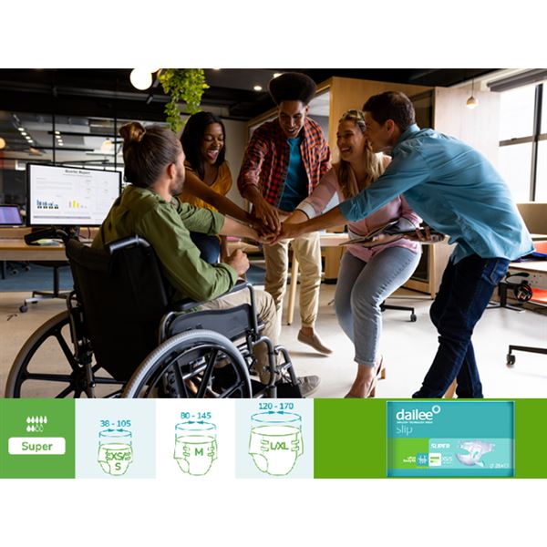 Kalhotky zalepovací Dailee Slip Premium Super XS/S
