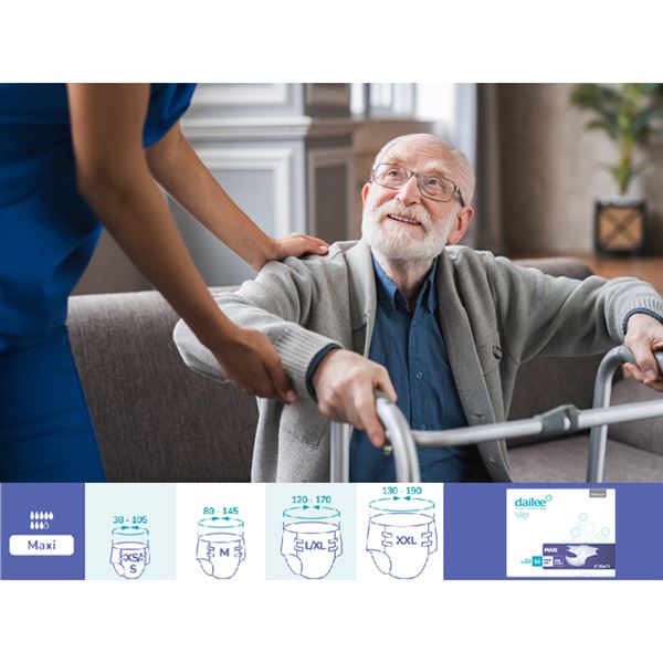 Kalhotky zalepovací Dailee Slip Premium Maxi XS/S