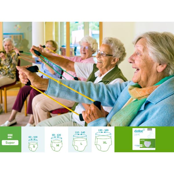 Dailee Pants Premium Super L 15 ks